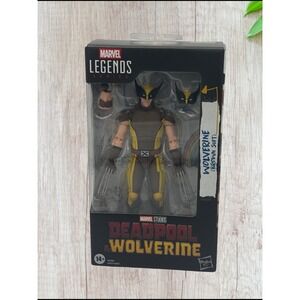 Marvel Legends Wolverine Brown Suit Action Figure Deadpool &‎ Wolverine 6"